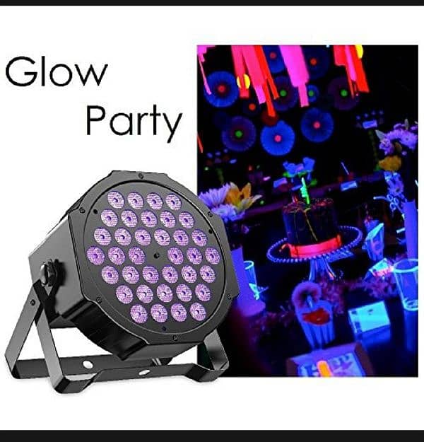 LED Stage Decorations Home Wall Lights RGB DJ LED Par Light Remo 3