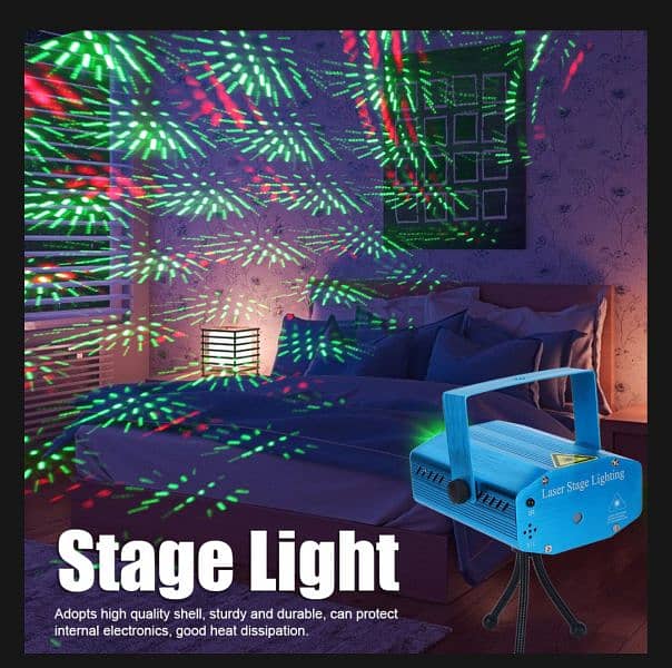 LED Stage Decorations Home Wall Lights RGB DJ LED Par Light Remo 4