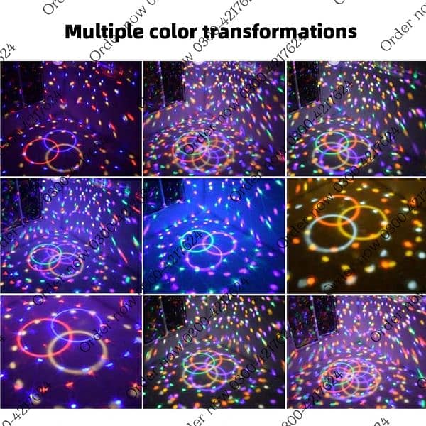 LED Stage Decorations Home Wall Lights RGB DJ LED Par Light Remo 15