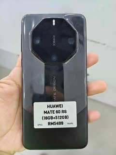 Huawei mate 60rs ultimate 16 512  PTA approve