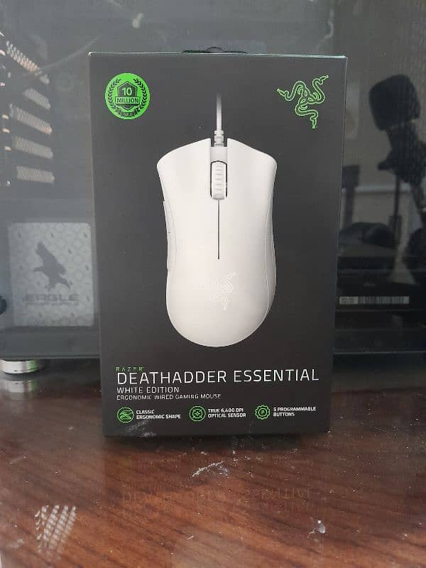 Razer Deathadder Essential Original Brand New Unopened Box 0