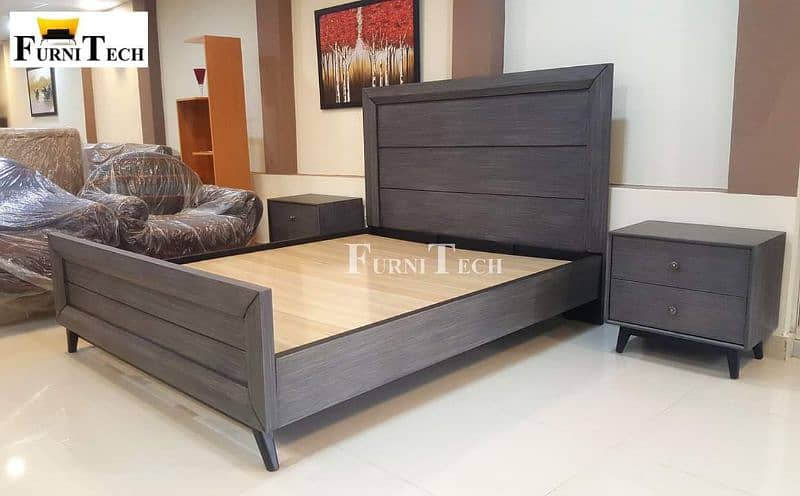 Bed set / King Size bed / Double Bed / Wooden bed 11