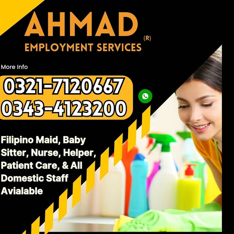 Maids / House Maids / cook / Nanny , chef / Baby Sitter maid available 9