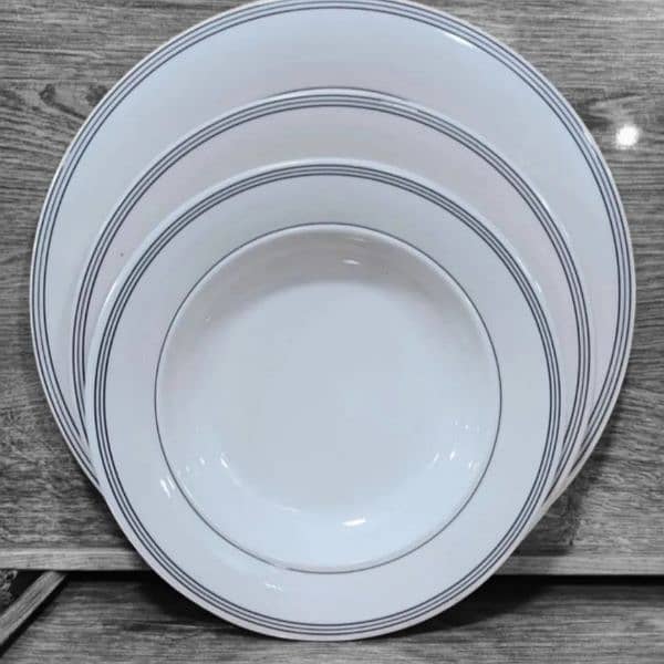 Melamine Plates 6 piece set, dining plates 1