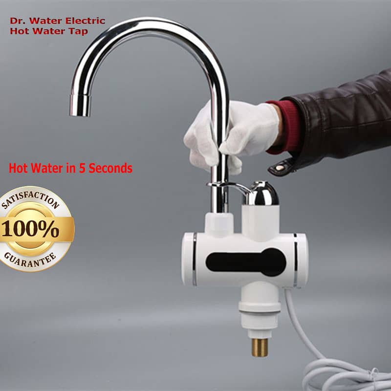 New Electric Instant Water Heater Tap With & Without Shower 3