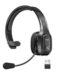 Tecknet TK-HS001 Black Comfort Design Bluetooth Wireless Headset