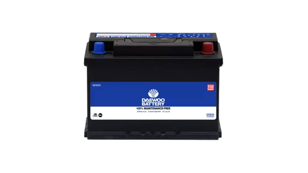 Daewoo Battery DIN-888- 72 Ampere Car Battery 0