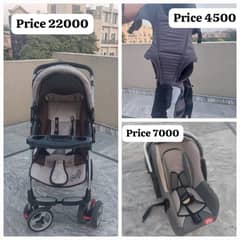 Kids Pram | Baby Stroller | Kids Belt | Baby Cot for sale