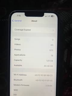 iPhone 13 Non PTA (sim working) 86 battery health