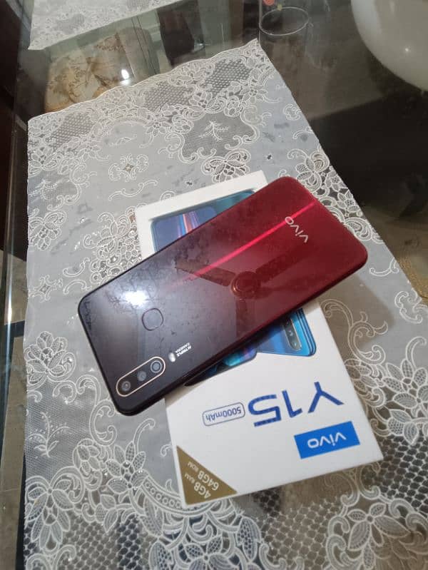 vivo Y15 PTA approved dual sim 4/64 0