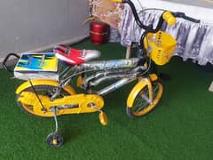 baby cycle brand new just one day used