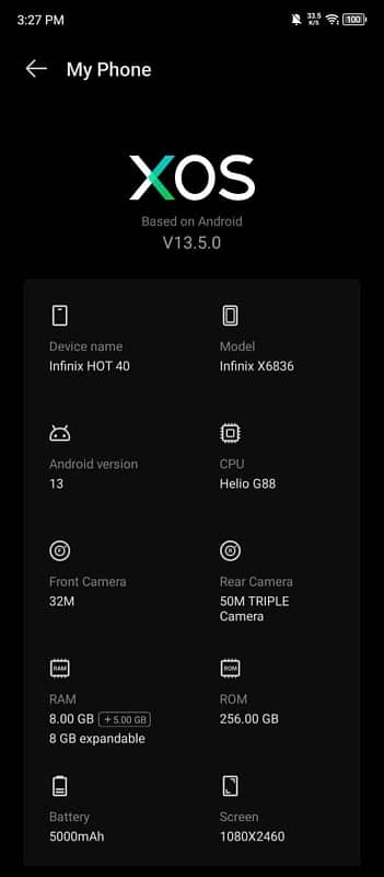 infinix hot 40 8