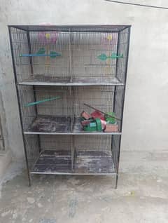 6portions cage for sale