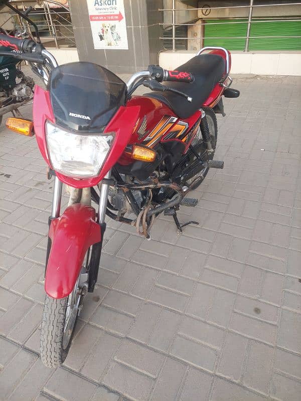 Honda cd 100 prider good condition red colour 5