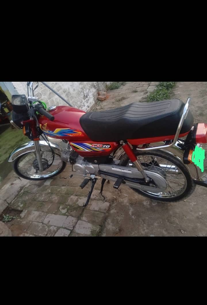 Honda 70 red clar 2