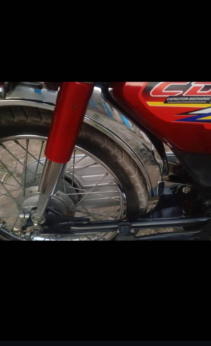 Honda 70 red clar 4