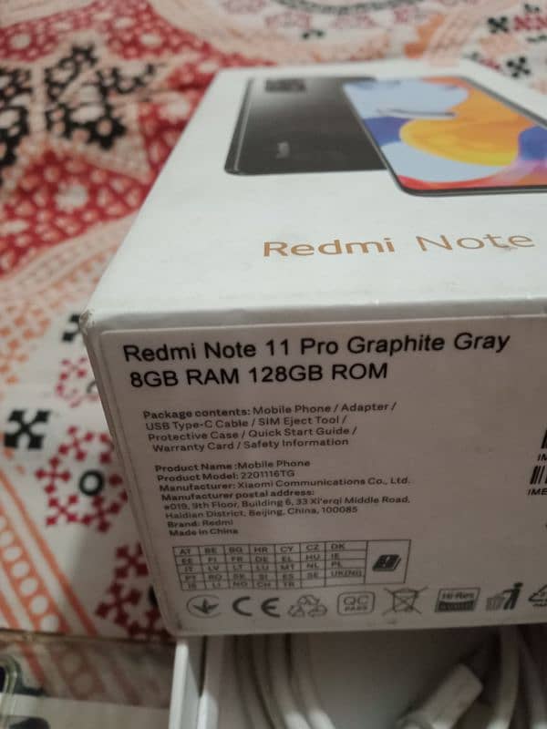 Redmi not 11 pro 8+8gb. 128gb 3