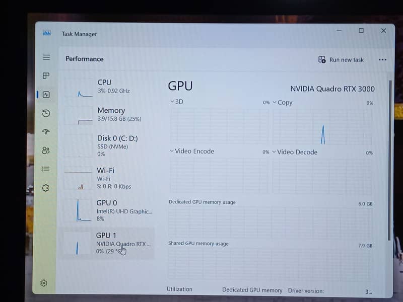 dell precision 7540 | Core i7 9th gen | 6GB Nvidia RTX 3000 6