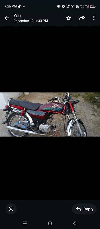 Honda CD 70 18 model 1