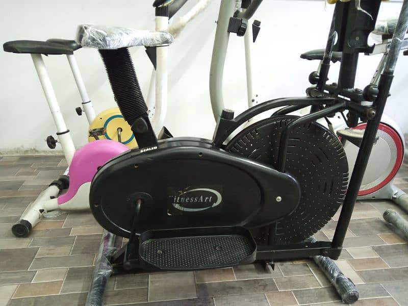 Exercise ( Elliptical cross trainer cycle) 1