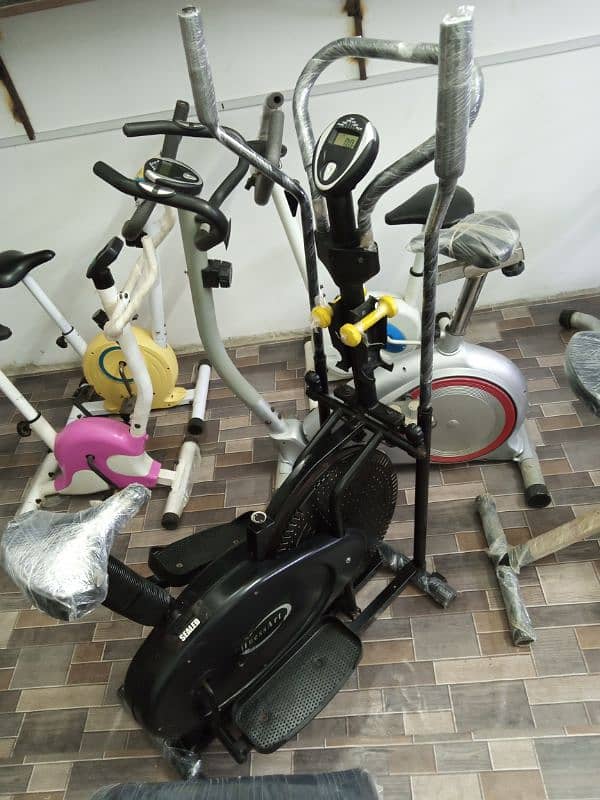 Exercise ( Elliptical cross trainer cycle) 2