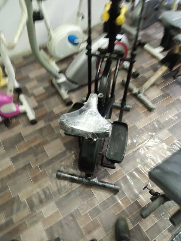 Exercise ( Elliptical cross trainer cycle) 3