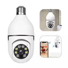 360° 1080P IP E27 Light Bulb Camera Wi-Fi IR Night Smart Home Wireless