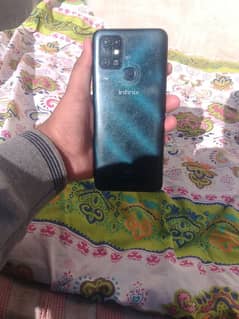 Infinix hot 10 play 10 by 8 condition without box and charger