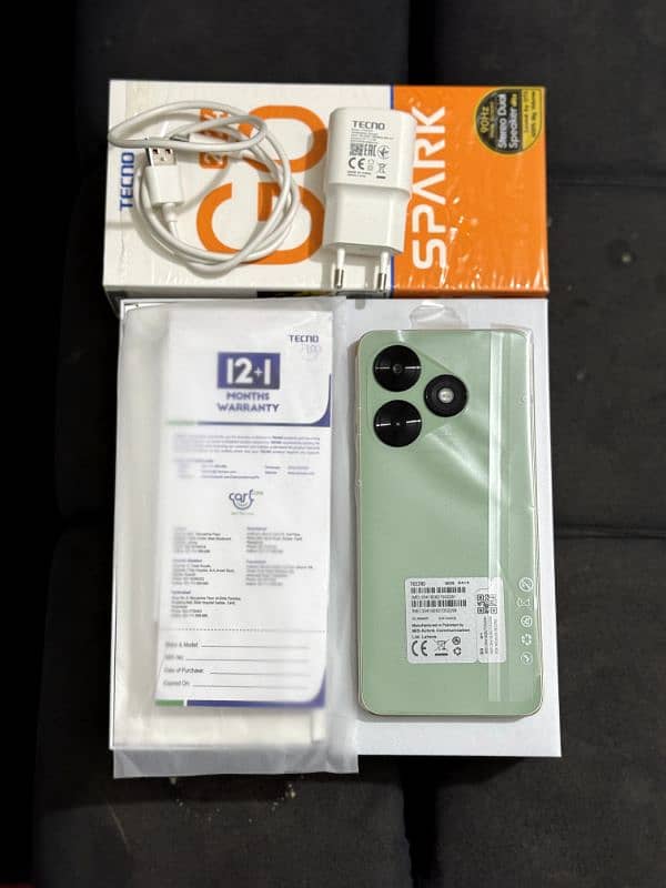 Tecno spark Go 2024 8/64 just box Open 28 days used 1