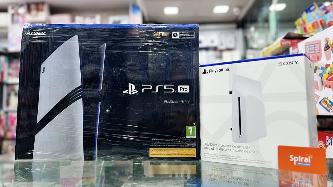 PS5 Pro 2TB / Playstation 5pro New Edition Available at spiral games 0