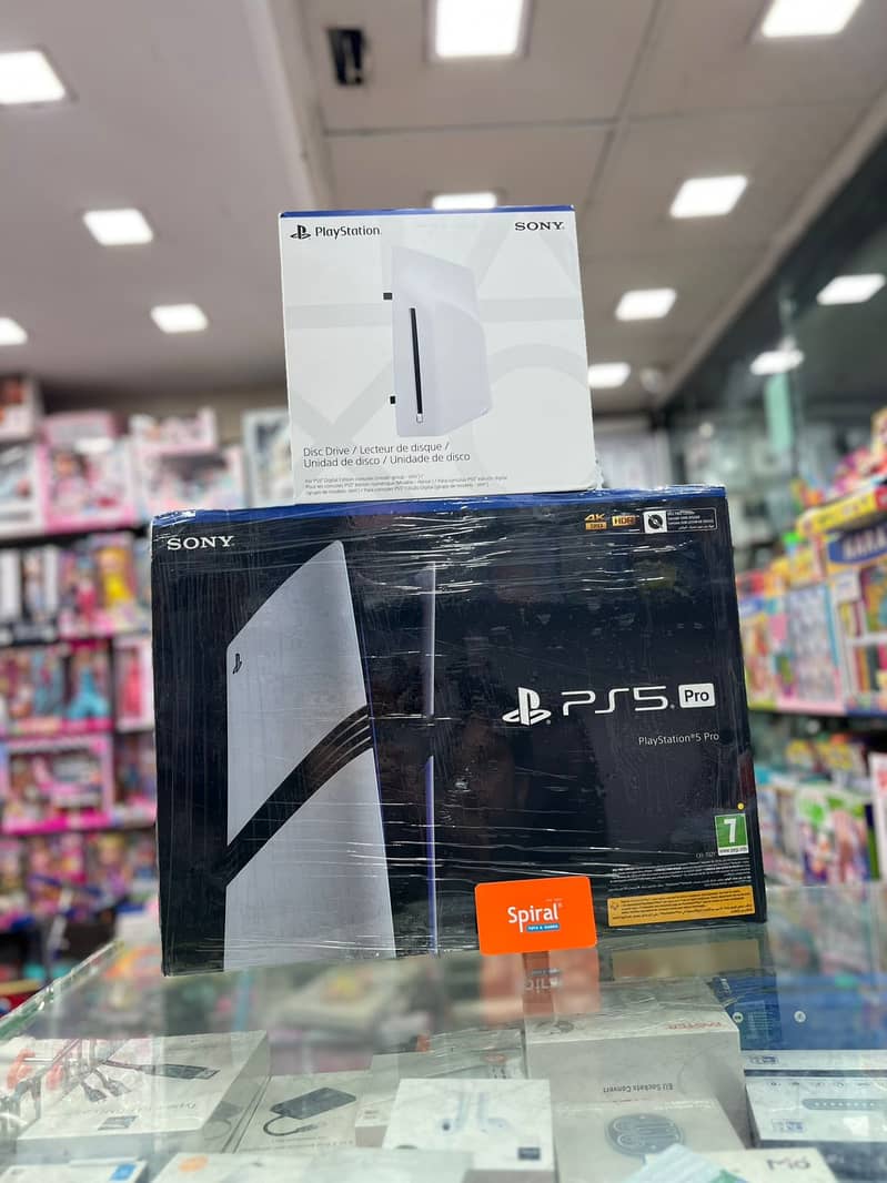 PS5 Pro 2TB / Playstation 5pro New Edition Available at spiral games 2