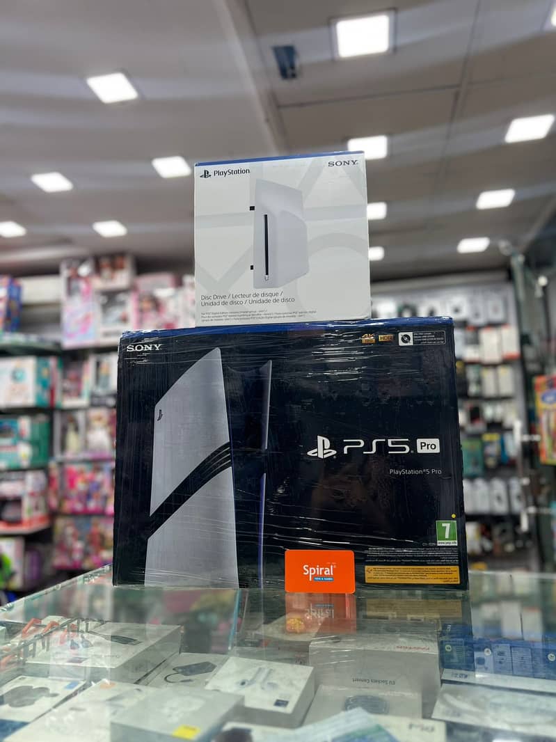 PS5 Pro 2TB / Playstation 5pro New Edition Available at spiral games 4