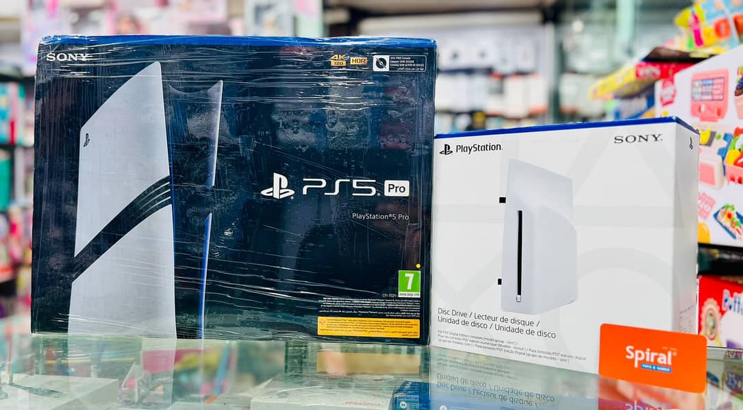 PS5 Pro 2TB / Playstation 5pro New Edition Available at spiral games 5