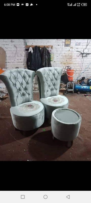 Chairs / Coffee chairs / Room Chairs / bedroom chairs 7