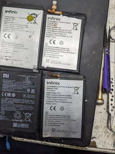 ALL MODEL'S BATTERY AVAILABLE. . . . . . . .