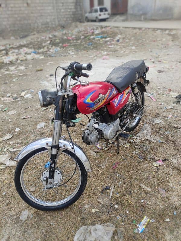 70 cc bike in good nd working condition 0