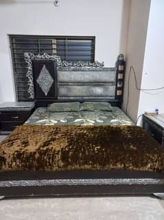 double bed | king bed | wooden bed | bedset