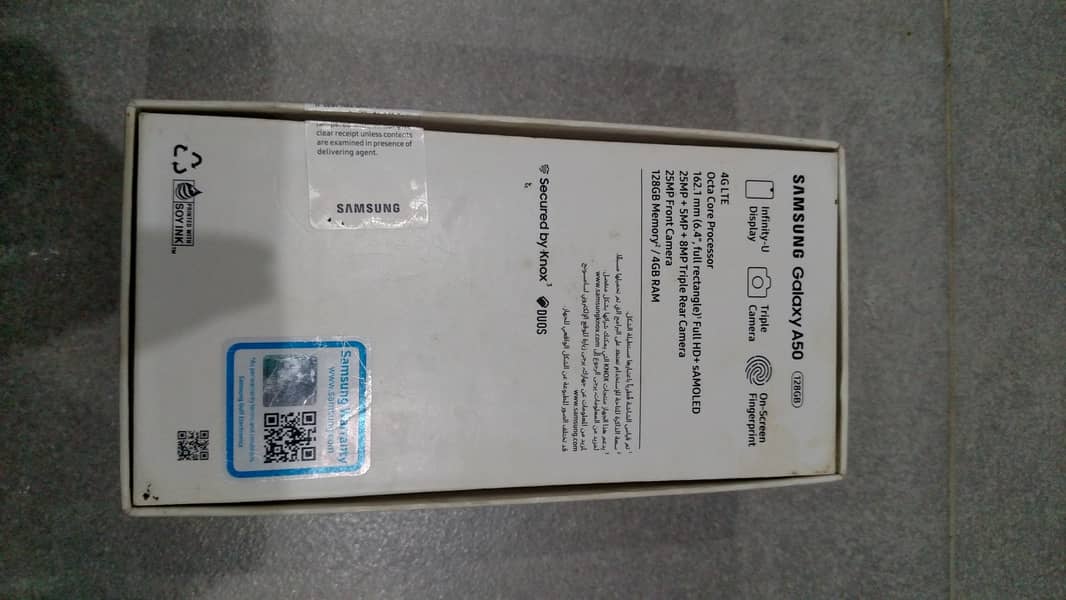 Samsung Mobile Galaxy A50 new condition fresh parts pta approved 1