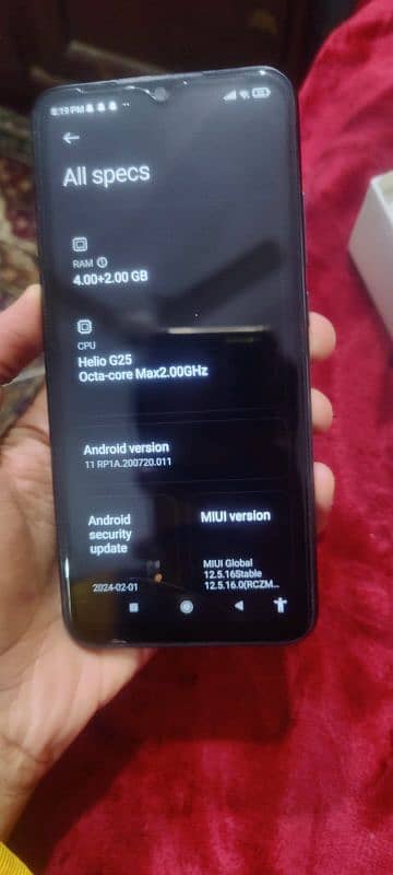 Redmi 10a Box Used 4