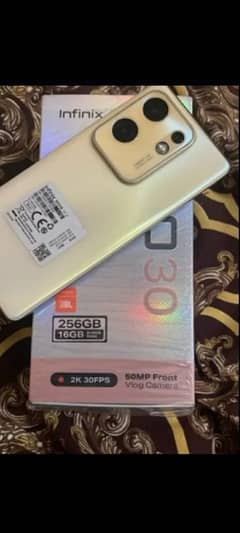 Infinix zero 30 12/256 GB0341-9695816 MY WhatsApp Number