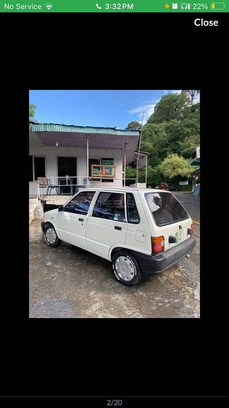 Suzuki Mehran VX 1991 Urgent Sale 3