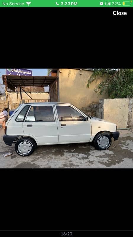 Suzuki Mehran VX 1991 Urgent Sale 5