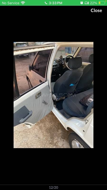 Suzuki Mehran VX 1991 Urgent Sale 8