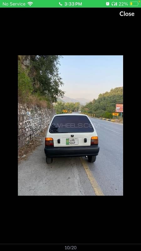 Suzuki Mehran VX 1991 Urgent Sale 9