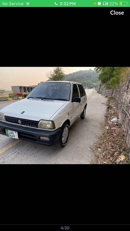 Suzuki Mehran VX 1991 Urgent Sale 12