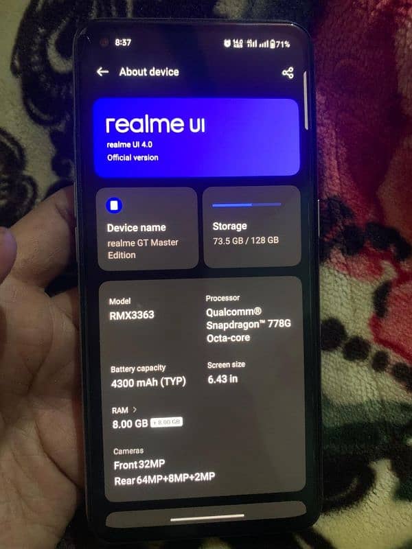 realme gt master edition 5