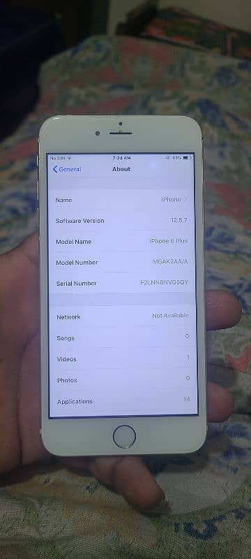 Iphone 6 plus pta prove laken sim nhi chal rahe 64 GB exhange possible 5