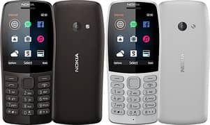 Nokia 210 Original With Box Dual SIM PTA Approved 2.4 Inch Display