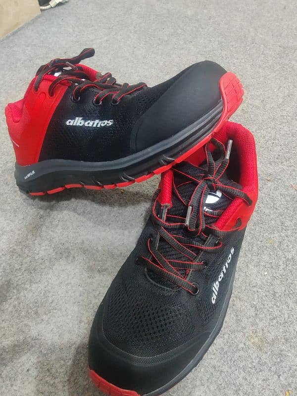 Albatros Impulse Lift Low Safety Shoes Red & Black 3