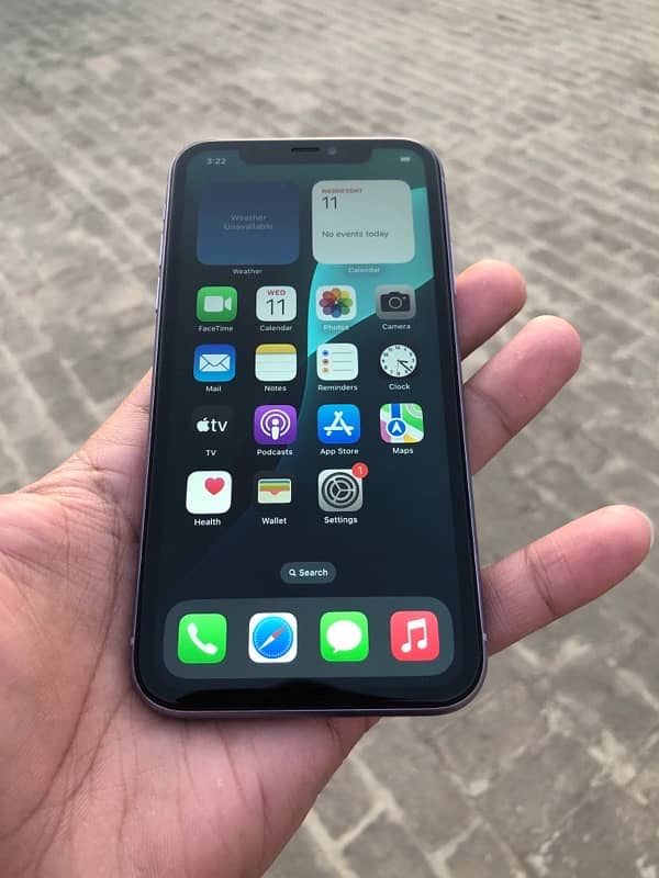 IPhone 11 (64Gb) Nonpta Jv sim time available WhatsApp(03274117805) 1